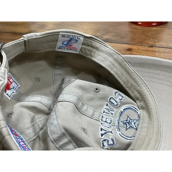 Dallas Cowboys Logo Athletic Cap Men’s Adjustable One Size Vintage NFL Hat - Picture 9 of 10